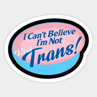 Imitation Trans Sticker